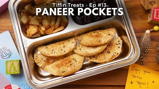 Paneer Pockets Recipe  Paneer Puff  Paneer Appetizer Recipes  How to make a paneer pockets [upl. by Nahshunn]