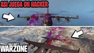 ASÍ JUEGA UN HACKER en COD WARZONE  ENSEÑO SU PARTIDA CON WALLHACK y AIMBOT [upl. by Maurilia]