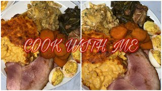 COOK WITH ME  THANKSGIVING DINNER 🥘 VLOG STYLE ❤️ [upl. by Lenoj189]