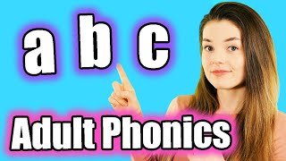 Adult Phonics English Alphabet Sounds ABC Pronunciation [upl. by Ttayw]