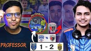 🔴 NorthEast United vs Bengaluru FC Prediction  🟡Kerala Blasters 1 vs 2 HFC Review ⏬Indian Football [upl. by Pratt]