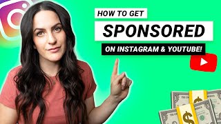 HOW TO GET SPONSORED ON INSTAGRAM amp YOUTUBE 7 Secrets [upl. by Xuaeb693]