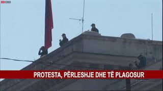 PROTESTA PËRLESHJE DHE TË PLAGOSUR [upl. by Noma]