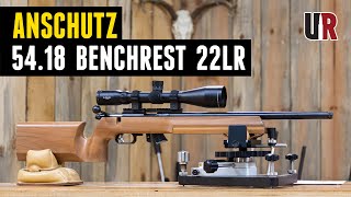 German Precision Anschutz Benchrest 5418 Rifle [upl. by Berkman204]