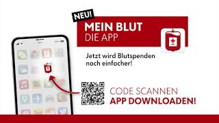 Blutspenden mit der App  Mein Blut [upl. by Muhan]