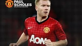 Paul scholes  All goals for Manchester United HD [upl. by Lehcar417]