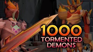 Loot From 1000 Tormented Demons I Got Lucky [upl. by Brandi]