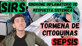 SIRS  FISIOPATOLOGIA síndrome de respuesta inflamatoria sistemica [upl. by Marriott]