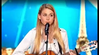 Laura Laune chanson sur Éric Antoine La France a un Incroyable Talent [upl. by Laen918]