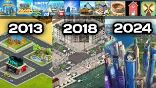 Evolution of AndroidIOS City Building Games [upl. by Nahtam]