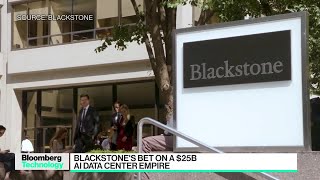 Blackstones Bet on AI Data Center [upl. by Ayhay]