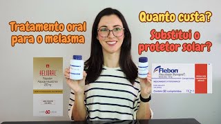 TRATAMENTO ORAL para o MELASMA [upl. by Noirret]