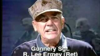 R Lee Ermey Selective Service System PSA [upl. by Rehpotsrik773]