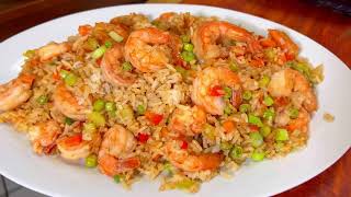 ARROZ CHINO CON CAMARONES 🍤 Cocinemos con Cristina [upl. by Adoh786]