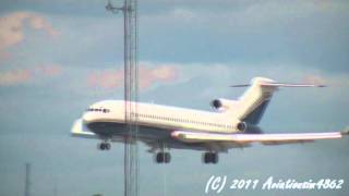 Boeing 727 With Winglets Lands At Stewart [upl. by Publia514]