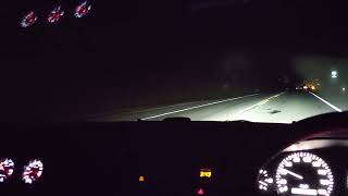 JZX100 night drive clip with downshift [upl. by Fife]