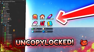 😱Free Uncopylocked UI Design for Game  Roblox Studio [upl. by Eceinart]