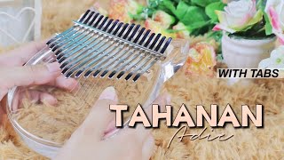 TAHANAN Adie  Kalimba Cover with TABS [upl. by Lorna407]