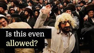 There is one day in the year when Hasidic Jews PARTY [upl. by Adnwahs]