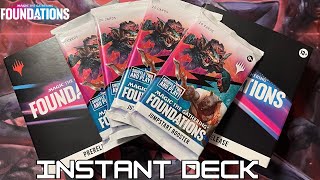 MTG Foundations Jumpstart Pack Shuffle amp Battle [upl. by Otnas]