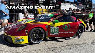 Experiencing IMSA Petit Le Mans  Part 1 [upl. by Cherilyn]