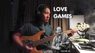 LEVEL 42  quotLove Gamesquot Bass Cover by Nissa Hamzah [upl. by Arbas352]