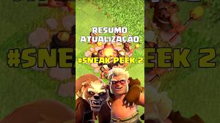 DRUIDA A NOVA TROPA DO CLASH OF CLANS RESUMO ATUALIZAÇÃO SNEAK PEEK 2 [upl. by Barb]