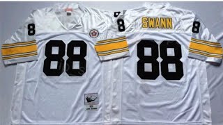 DHGATE Online Jersey Review and unwrapping Lynn Swann Pittsburgh Steelers Jersey JEGO Sports Gear [upl. by Llednav317]