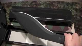 KaBar Black Kukri Machete An Impressive Addition [upl. by Adanama780]