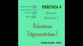 Relaciones Trigonométricas 1 [upl. by Maclaine687]