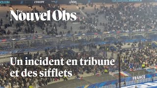 FranceIsraël  les images dune soirée sous haute surveillance au Stade de France [upl. by Melvina]