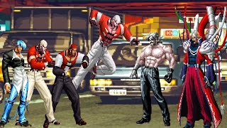 KOF Mugen caseryashiro Team vs new final rugal Team [upl. by Sang]