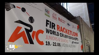 FIR Racketlon World Championships 2022  Day 1 Juniors amp Seniors  Teams Vienna [upl. by Bonacci]