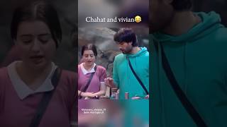 Chahat and vivian bigboss reels ytshortsindia youtubeshorts viral bigboss18 bigboss13 trend [upl. by Alissa]