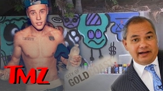 Pop Princess Justin Bieber We Hate Your Graffiti  TMZ [upl. by Ewall]