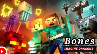 AMV  Bones 🔊  Minecraft 🔵YCRAFT188 [upl. by Viquelia472]