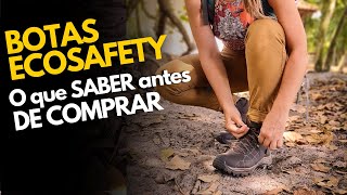 BOTAS ECOSAFETY O QUE SABER ANTES DE COMPRAR [upl. by Suivart690]