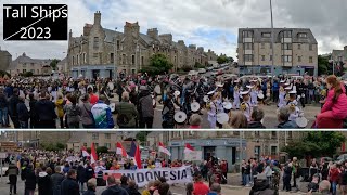 The Tall Ships Parade that brought an island to life Shetland Islands 2023 with POV service [upl. by Schuler49]