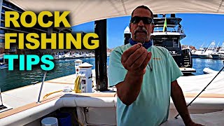 Rock Fishing Tips  SoCal Fishing Gear Techniques amp Tips [upl. by Athalie]