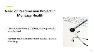 Readmission Project Video [upl. by Ardnad551]