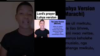 The Lords prayer Luhya version [upl. by Raskin]