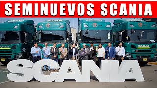 SCANIA entrega 9 remolcadores SEMINUEVOS a la empresa TIMCO [upl. by Lered]