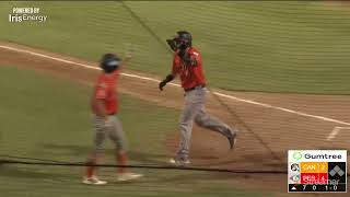 Jack Barrie smokes a homer for the Canberra Cavalry in Perth [upl. by Jordanson617]