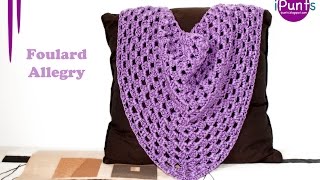 Tutorial Foulard Allegry paso a paso [upl. by Funk804]