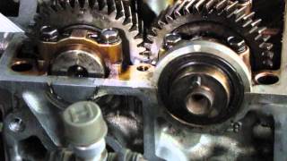 1996 Corolla Engine rebuild aligning camshaft timing marks on vehicle [upl. by Egarton178]