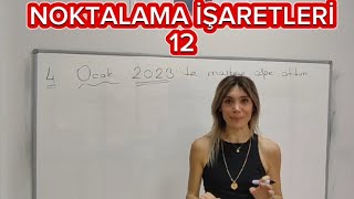 🚨NOKTALAMA İŞARETLERİ 12KESME İŞARETİ ⚠️⚠️ TYTTÜRKÇE YKSTÜRKÇE KPSSTÜRKÇE LGSTÜRKÇE [upl. by Aric]