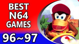 【1996  1997】 My Top 10 N64 Games [upl. by Oettam642]