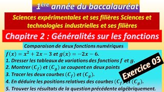 Exercice 03 généralités sur les fonctions [upl. by Saiff]