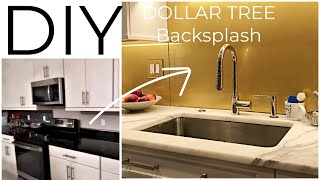 Renter Friendly DOLLAR TREE KITCHEN Backsplash And BATHROOM cover Ideas [upl. by Bohs]