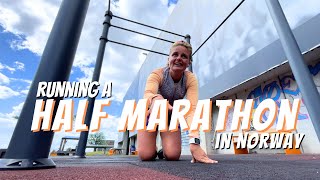 Half Marathon WITHOUT Traning  Oslo Norway Tour  Travel Vlog Norway [upl. by Ardnuyek]